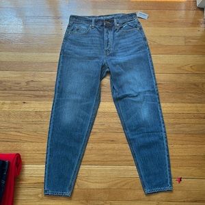 Old navy high rise slouchy taper jeans